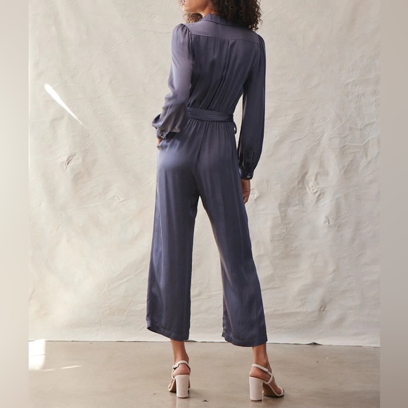 Button Front Jumpsuit - Picture 2 of 2